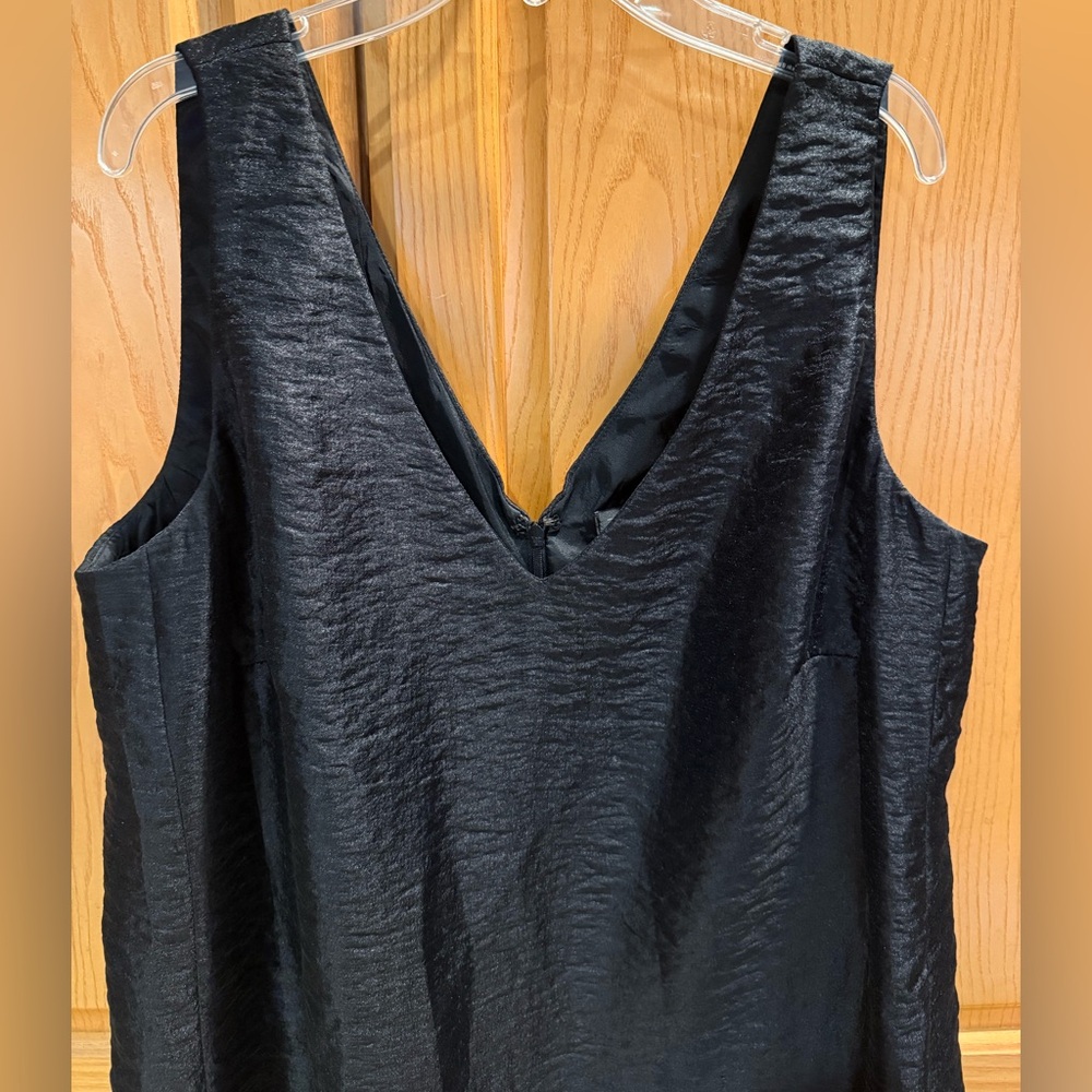 Zelda Vintage Black Sleeveless Midi Dress & Bolero Jacket Size 14 - Picture 8 of 12